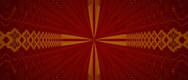 21:9 Ultrawide 60fps Screensaver Neon Tunnel Fractal Kaleidoscope Burst Vj Loop