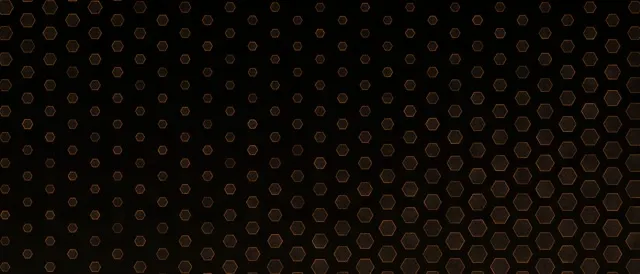21:9 Ultrawide | Bronze Hexagons Rotating 60fps Screensaver VJ Loop