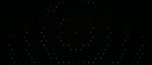 21:9 Ultrawide | Cyan Glowing Particles Network 60fps Screensaver VJ Loop