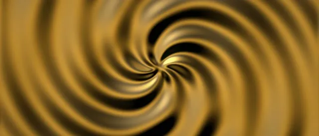 21:9 Ultrawide Golden Spiral 60fps Motion Background VJ Loop Screensaver