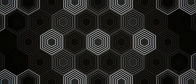 21:9 Ultrawide | Hexagon Geometric Motion 60fps Screensaver VJ Loop