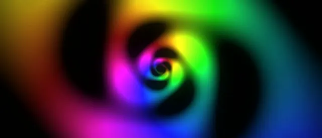 21:9 Ultrawide | Neon Spiral Tunnel 60fps Screensaver VJ Loop