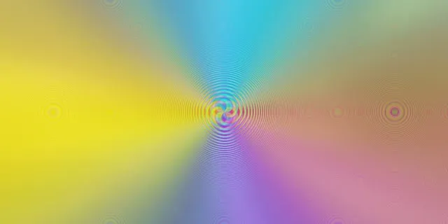 2:1 Cinematic 60fps Screensaver Neon Tunnel Expanding Chromatic Tunnel VJ Visual