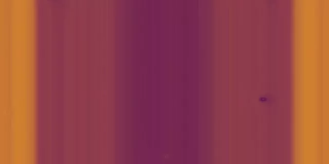 2:1 Horizontal 60fps Screensaver Neon Tunnel Pulsing Core Lines Video Loops