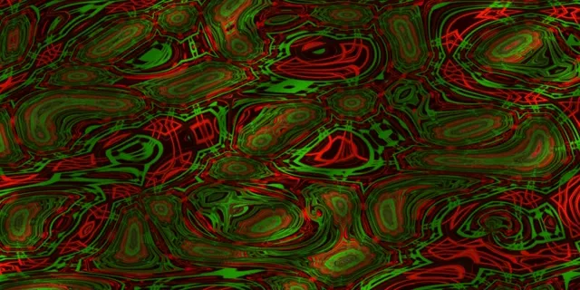 2:1 Landscape Neon Tunnel 60fps Screensaver - Electric Symmetrical Tunnel Loopable Video