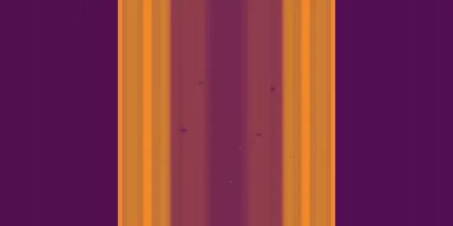 2:1 Panoramic 60fps Screensaver Neon Tunnel Striped Vortex Visual Vj