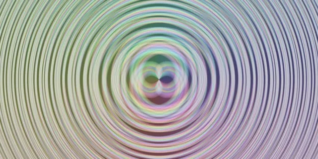 2:1 Univisium | 60FPS Colorful Spiral Vortex | Screensaver Motion Loop