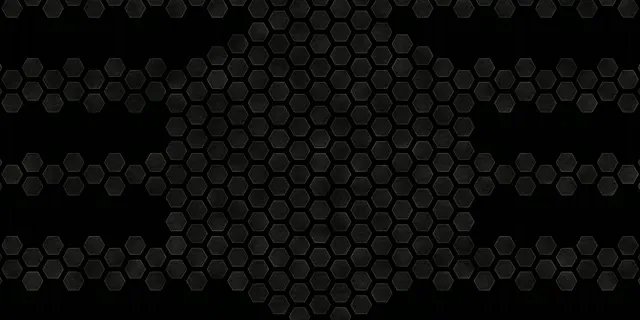 2:1 Univisium 60FPS Hexagon Pattern Screensaver | VJ Animation Loop
