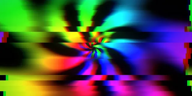 2:1 Univisium | 60fps Neon Kaleidoscope Screensaver Motion Background Colorful Spin