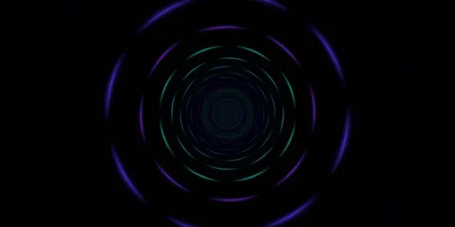 2:1 Univisium | 60fps Neon Spiral Screensaver Motion Background Hypnotic