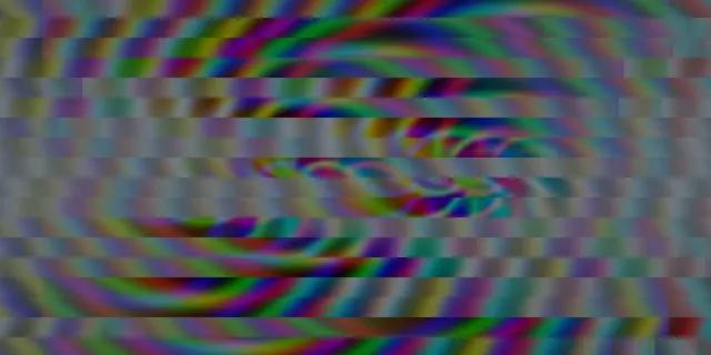 2:1 Univisium | 60fps Rainbow Spiral Screensaver VJ Animation Neon Vortex