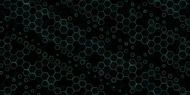 2:1 Univisium 60fps Screensaver Neon Tunnel Background Edit Green Geometric