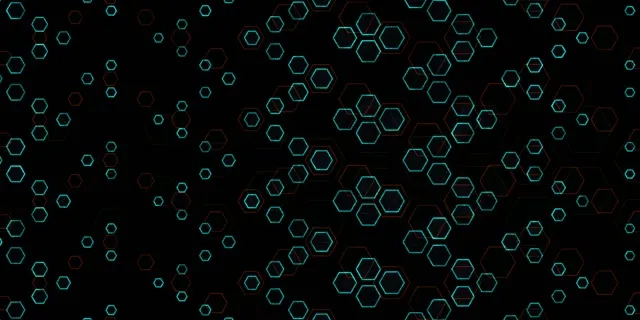 2:1 Univisium 60fps Screensaver Neon Tunnel Background for Edits Hex