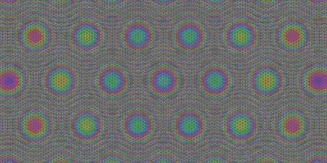 2:1 Univisium 60fps Screensaver Neon Tunnel Background for Edits Neon Circles