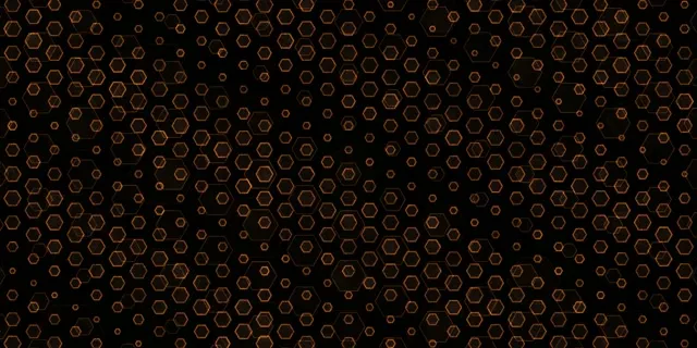 2:1 Univisium 60fps Screensaver Neon Tunnel Background for Edits Orange Shapes