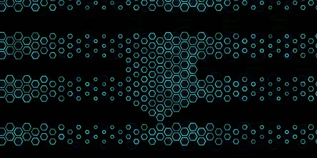 2:1 Univisium 60fps Screensaver Neon Tunnel Motion Background Cyan Geometry