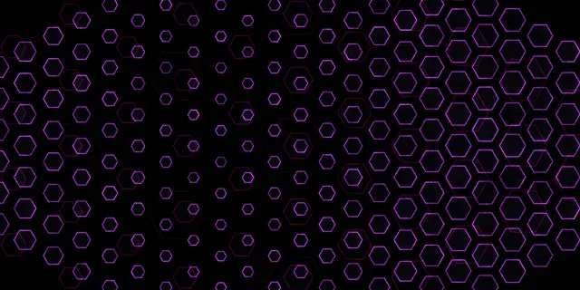 2:1 Univisium 60FPS Screensaver Neon Tunnel VJ Animation Purple Geometric