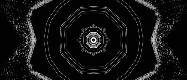 21:9 সিনেমাটিক নিয়ন টানেল রোটেটিং অক্টাগন ভরটেক্স 60fps স্ক্রিনসেভার VJ Loop