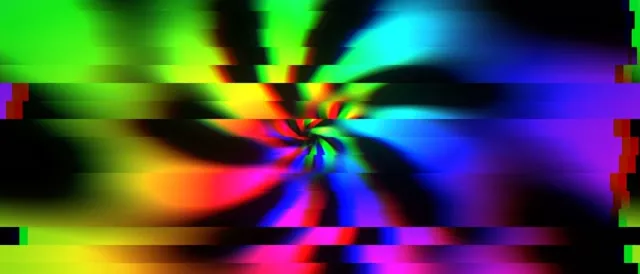 21:9 Ultrawide | 60fps Neon Kaleidoscope Screensaver VJ Animation Spiral Colors