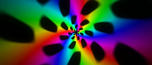 21:9 Ultrawide 60FPS Neon Kaleidoscope Screensaver - VJ Animation