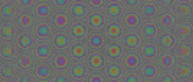 21:9 Ultrawide | 60fps Pulsing Emerald Gold Hexagon Screensaver Motion Background