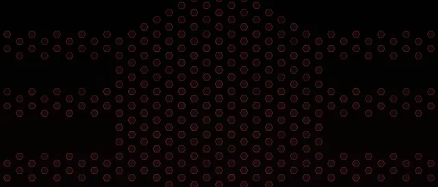 21:9 Ultrawide 60FPS Red Hexagon Tunnel Screensaver | Live Wallpaper VJ Animation