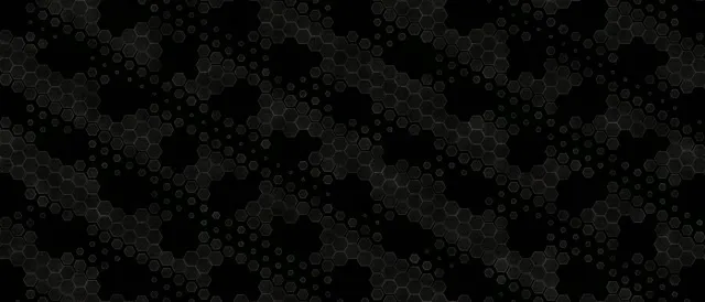 21:9 Ultrawide 60fps Screensaver Neon Tunnel Motion Background Dark Hexagons