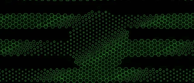 21:9 Ultrawide 60fps Screensaver Neon Tunnel Motion Background Green Hex