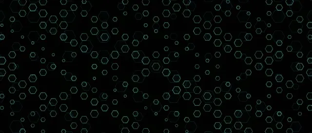 21:9 Ultrawide 60fps Screensaver Neon Tunnel Motion Background Green Hexagons