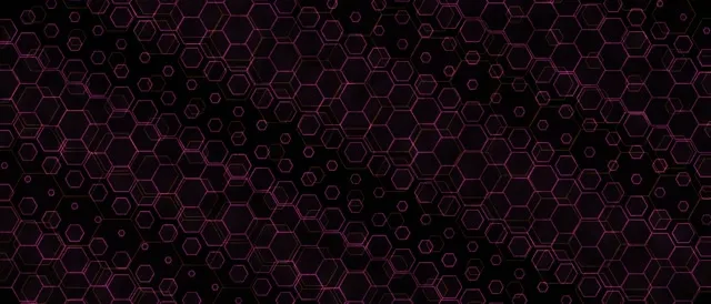 21:9 Ultrawide 60fps Screensaver Neon Tunnel Motion Background Pink Hexagon