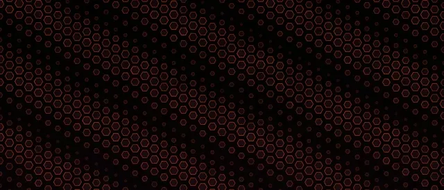 21:9 Ultrawide 60fps Screensaver Neon Tunnel Motion Background Red Hexagon