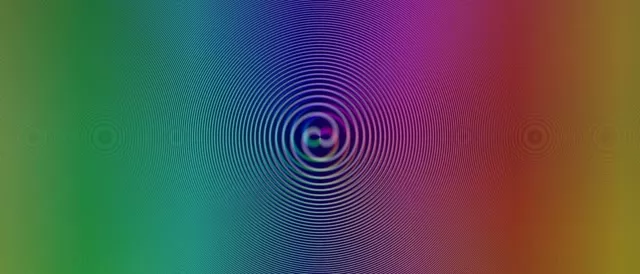 21:9 Ultrawide 60fps Screensaver Neon Tunnel VJ Animation Colorful Concentric Circles