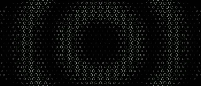21:9 Ultrawide 60fps Screensaver Neon Tunnel VJ Animation Gray Hexagon Pattern