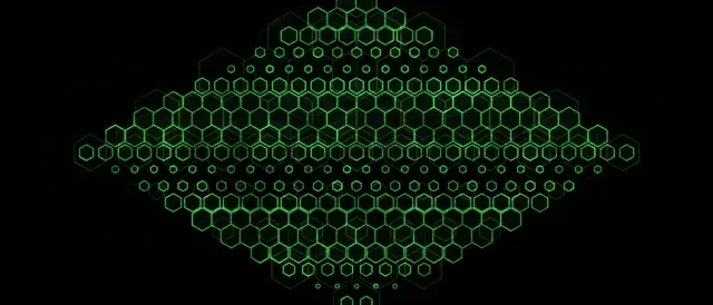 21:9 Ultrawide 60fps Screensaver Neon Tunnel VJ Animation Green Geometric Hexagon