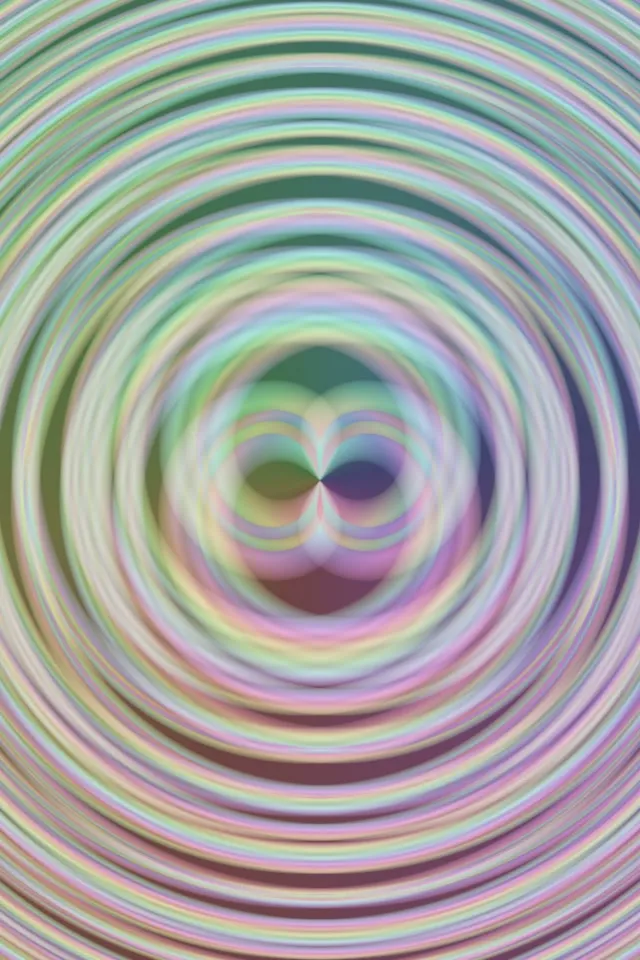 2:3 Photo Portrait | 60FPS Colorful Spiral | Screensaver VJ Motion Loop