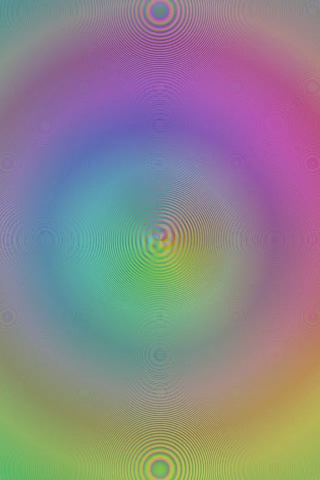 2:3 Photo Portrait 60FPS Kaleidoscope Screensaver | VJ Loop Neon Circles