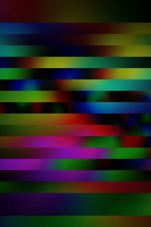 2:3 Photo Portrait 60fps Screensaver - Neon Stripes Kaleidoscope VJ Background