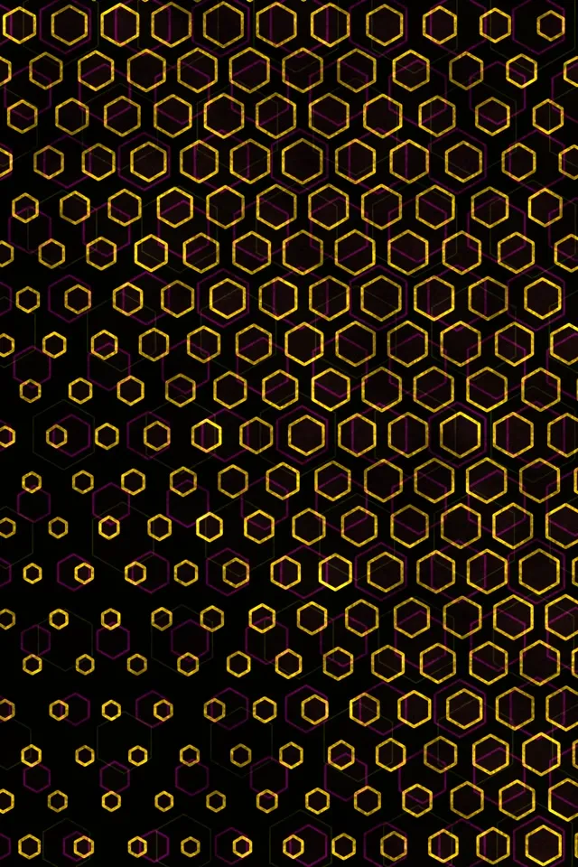 2:3 Photo Portrait 60fps Screensaver Neon Tunnel Background Edit Hexagon