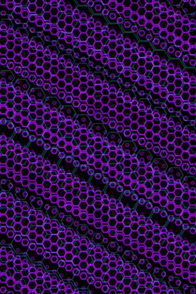 2:3 Photo Portrait 60fps Screensaver Neon Tunnel Live Wallpaper Purple