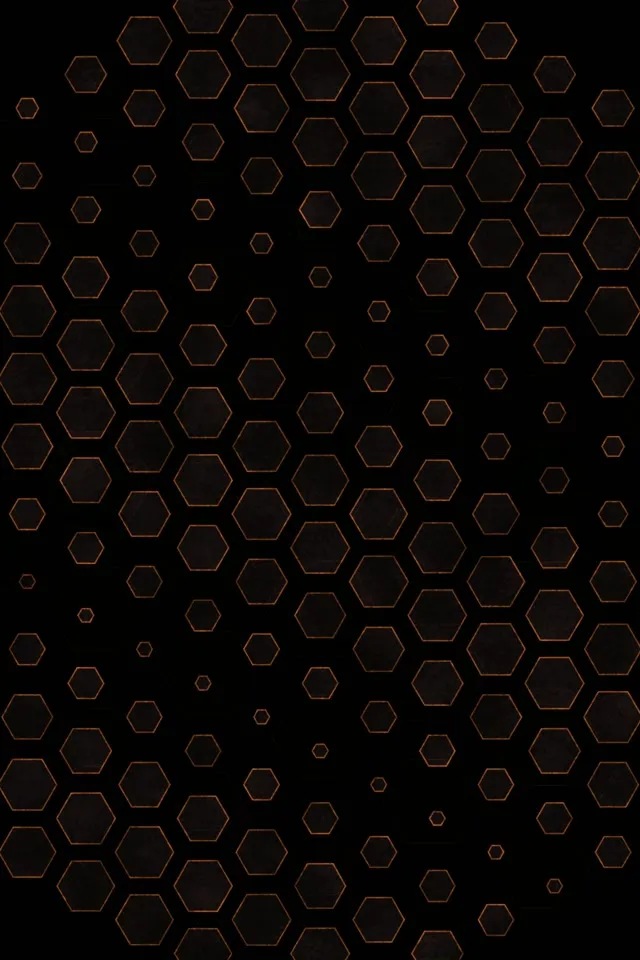 2:3 Photo Portrait 60fps Screensaver Neon Tunnel Orange Hex VJ Animation