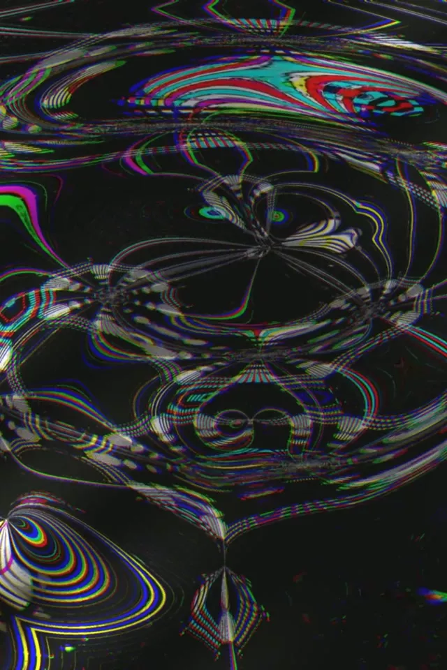 2:3 Portrait 60fps Screensaver Neon Tunnel Morphing Prismatic Flow VJ Content
