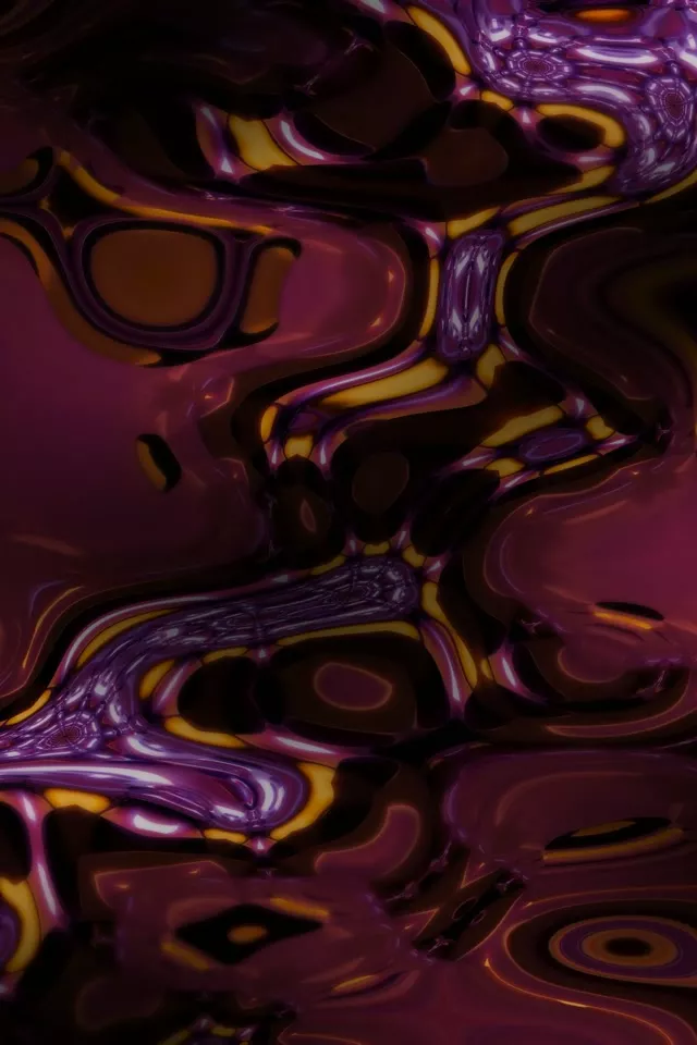 2:3 Portrait Neon Tunnel Screensaver 60fps Purple Gold VJ Loop