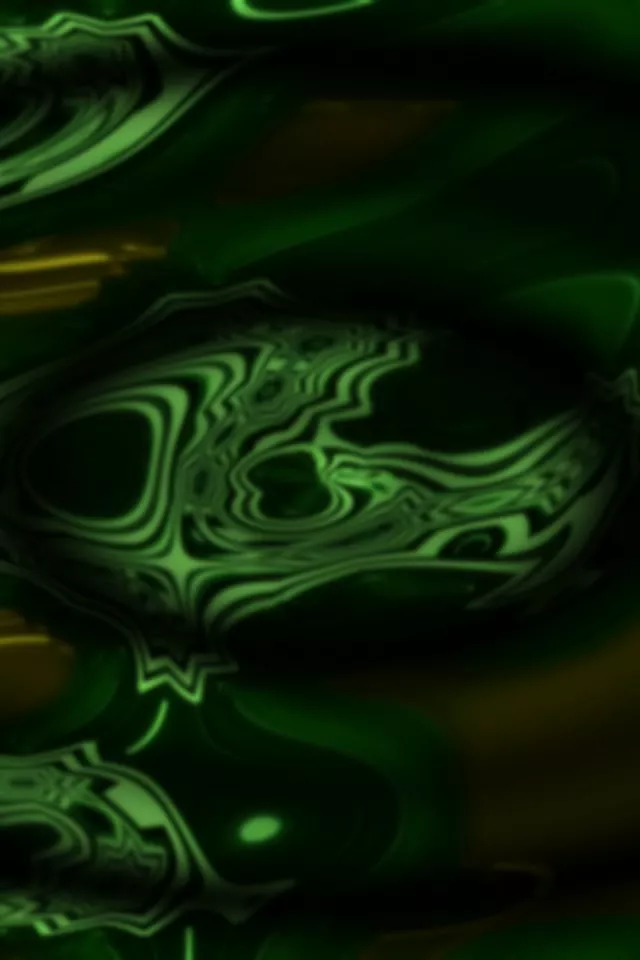 2:3 Vertical 60fps Neon Tunnel Screensaver Twirling Emerald Glow Motion Background