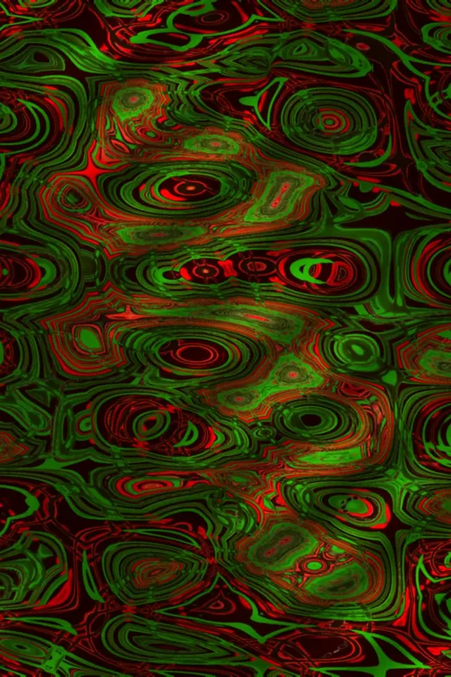 2:3 Vertical 60fps Screensaver Neon Tunnel Glowing Mandala Rush Video Loops