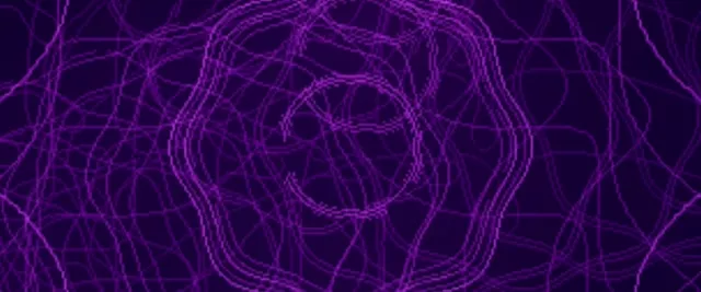 2.39:1 Anamorphic 60fps Screensaver - Neon Tunnel Ethereal Waveform Vj Content
