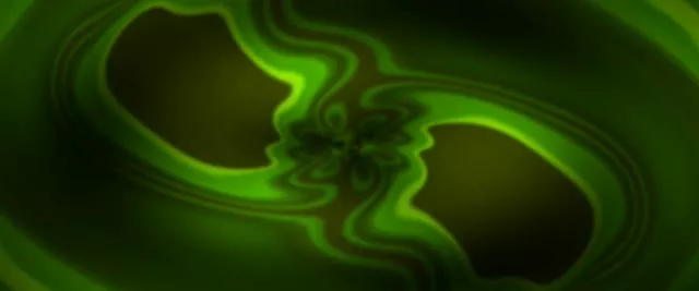 2.39:1 Anamorphic 60fps Screensaver Neon Tunnel Radiant Diamond Burst Animation