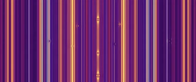 2.39:1 Cinema 60fps Screensaver Neon Tunnel Deep Purple Luminescent Linear Vj Clip