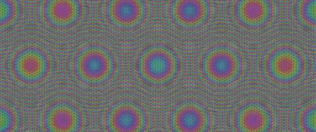 2.39:1 Cinemascope 60fps Emerald Cyan Kaleidoscope Flowing VJ Loop Screensaver