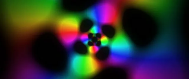 2.39:1 Cinemascope 60fps Neon Kaleidoscope Screensaver VJ Animation Colors