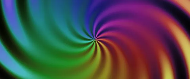 2.39:1 Cinemascope | 60fps Neon Vortex Screensaver | VJ Loop Animation